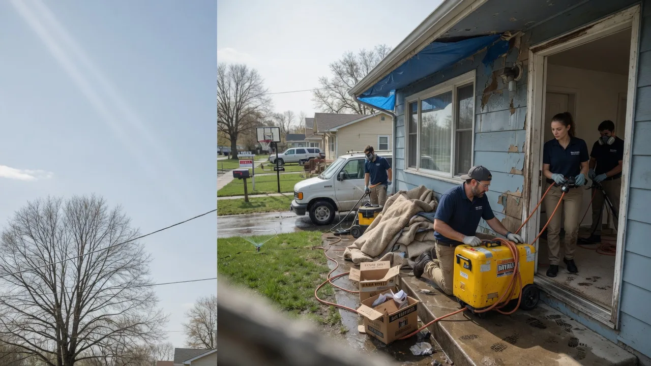 Basement Flood Cleanup in Trafford, PA near me